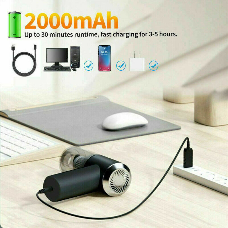 SwiftClean™ - Portable 2-in-1 Handheld Vacuum & Blower