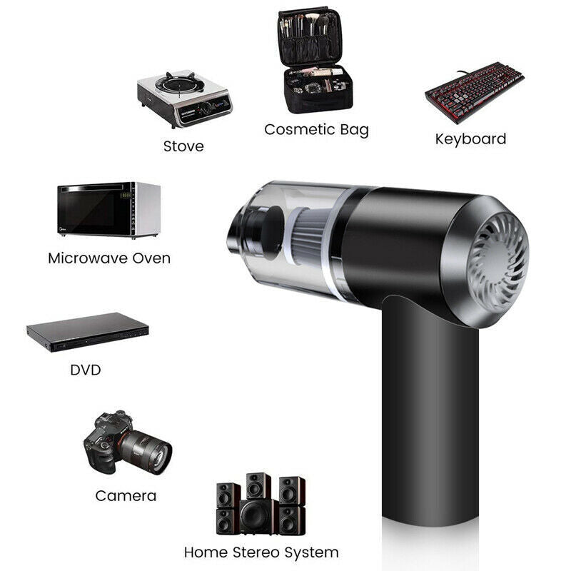 SwiftClean™ - Portable 2-in-1 Handheld Vacuum & Blower